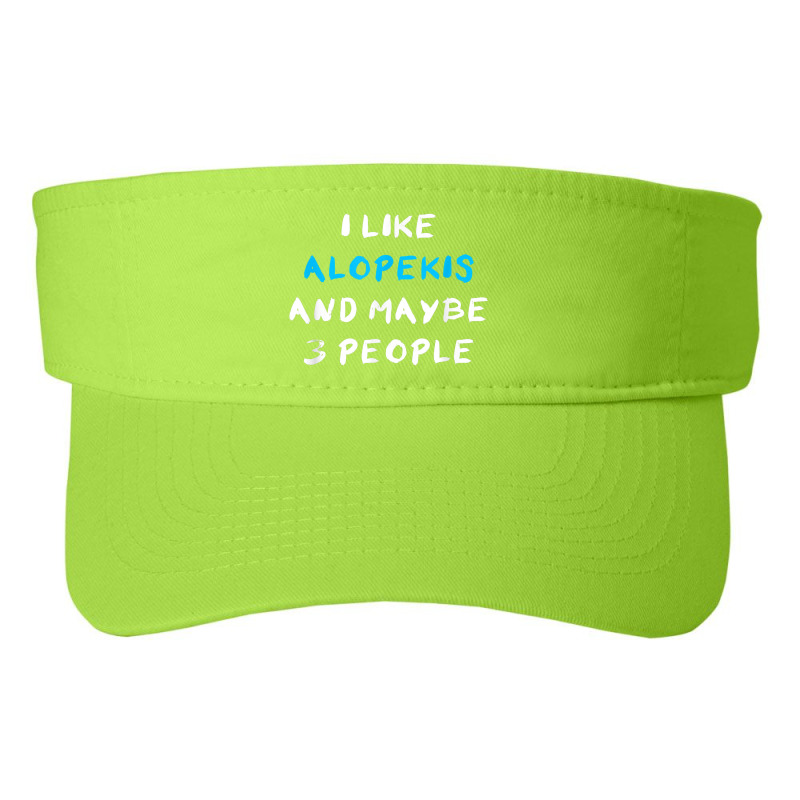 I Like Alopekis And Maybe 3 People Kokoni Melitaio Kynideo Fashion Visor by Color | Artistshot