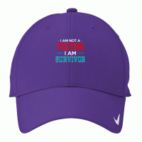 Survivor Sexual Harassment Assault Awareness Nike Dri-fit Cap | Artistshot