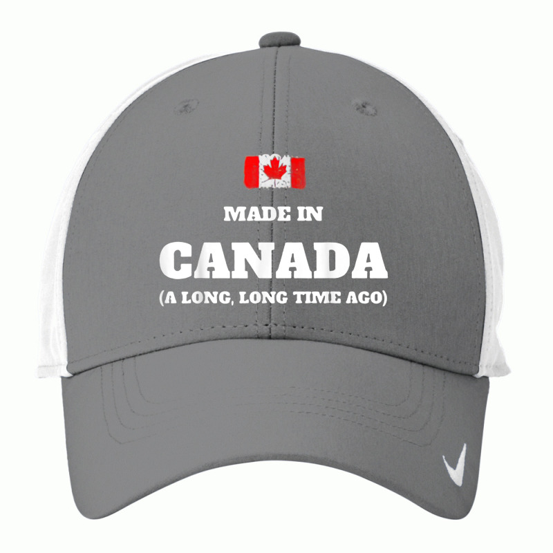 Flag Madein Canada Long Time Ago Nike Dri-FIT Cap by Outpost | Artistshot