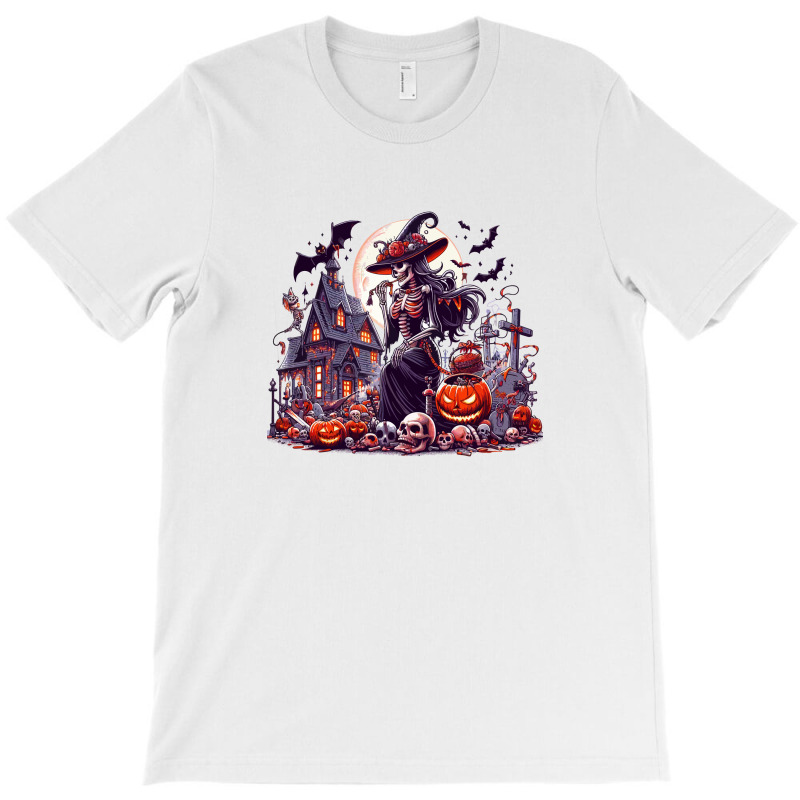 Women Skull Halloween T-shirt | Artistshot