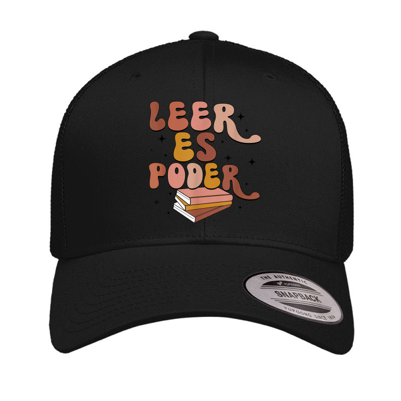 Leer Es Poder Groovy Spanish Teacher Bilingual Maestra Retro Trucker Cap by IsabelConstance | Artistshot