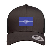 Flag Of Nato Retro Trucker Cap | Artistshot