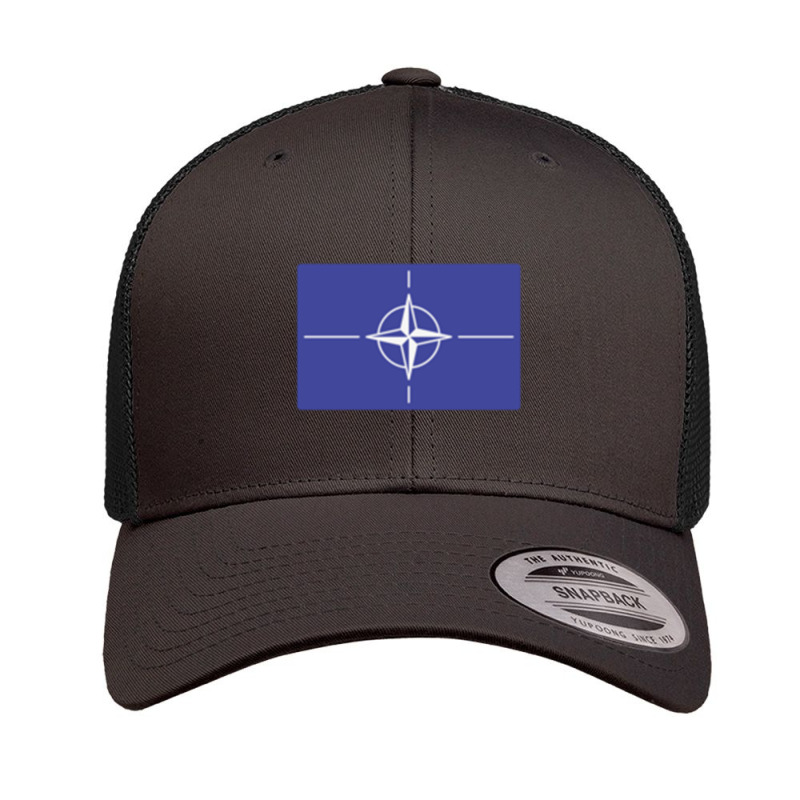 Flag Of Nato Retro Trucker Cap by cm-arts | Artistshot