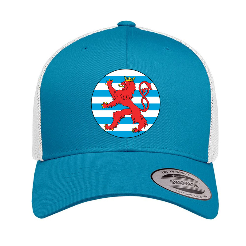 Luxembourg  Roundel Retro Trucker Cap by cm-arts | Artistshot