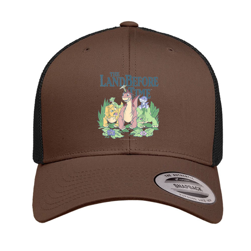 Land Before Time Pastel Dinosaur Friends T-shirt Retro Trucker Cap | Artistshot