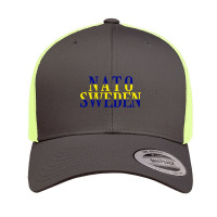 Nato Sweden  Sweden Flag Colors Retro Trucker Cap | Artistshot