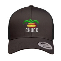 Chuck The Plant  Black Retro Trucker Cap | Artistshot