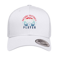 Football Kids Retro Vintage Football Player Retro Trucker Cap | Artistshot