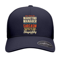 Marketing Manager I'm A Marketing Manager Seamless Cap | Artistshot