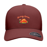 Turkey Season Seamless Cap | Artistshot