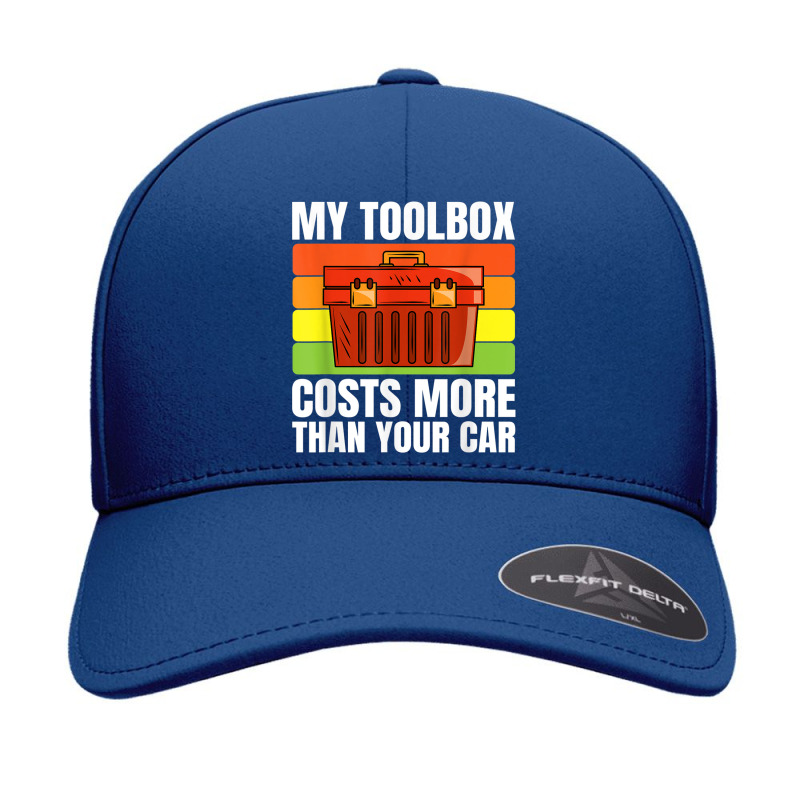 My Toolbox Costs More Than Your Car Motor Vehicle Mechanics Seamless Cap by Stunner | Artistshot