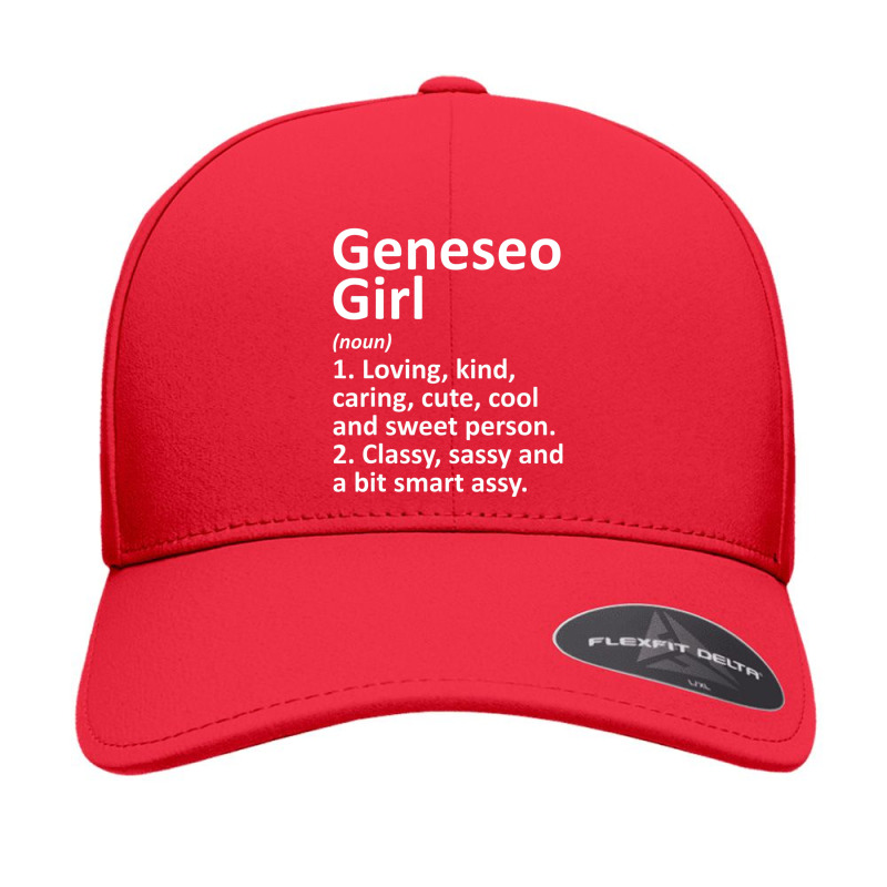 Geneseo Girl Ny New York City Home Roots Seamless Cap by cm-arts | Artistshot