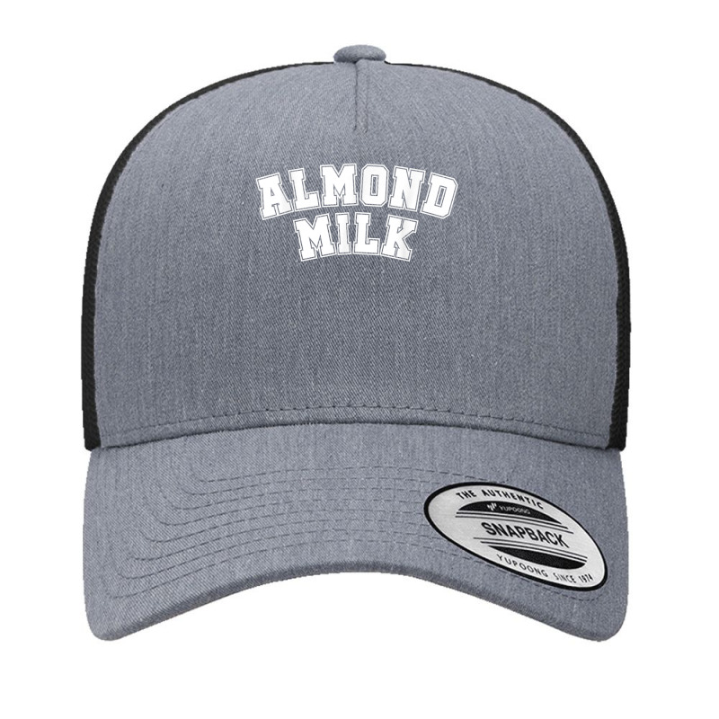 Almond Milk Retro Sports Arch Almond Milk Yupoong Trucker Cap by ColemanGalt | Artistshot