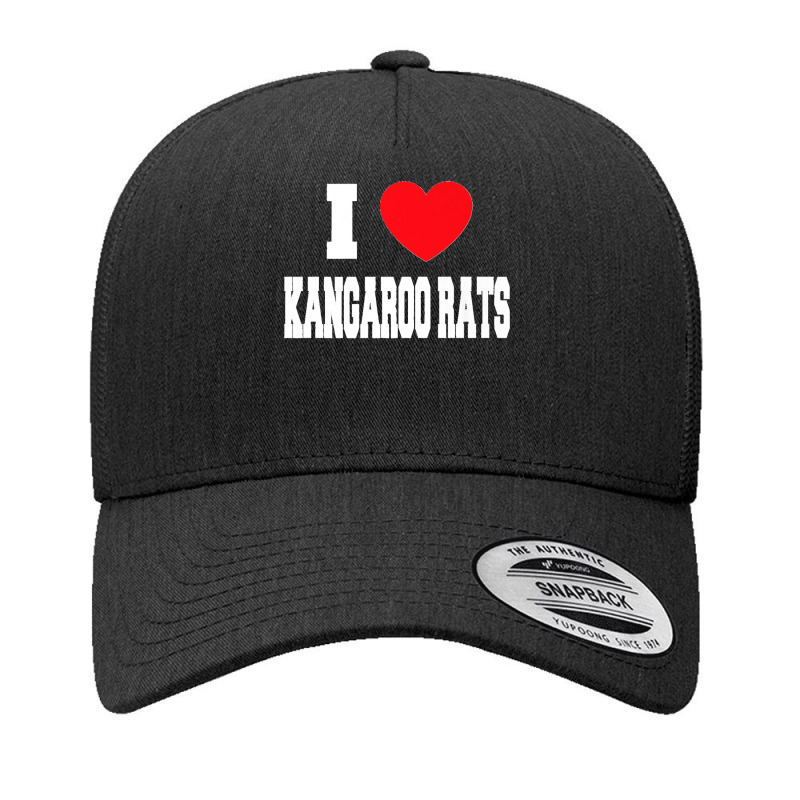 I Love Kangaroo Rats Premium Yupoong Trucker Cap by ROMAINEDWILEY | Artistshot