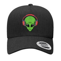 Alien Headphones Halloween For Outer Space Lover Yupoong Trucker Cap | Artistshot