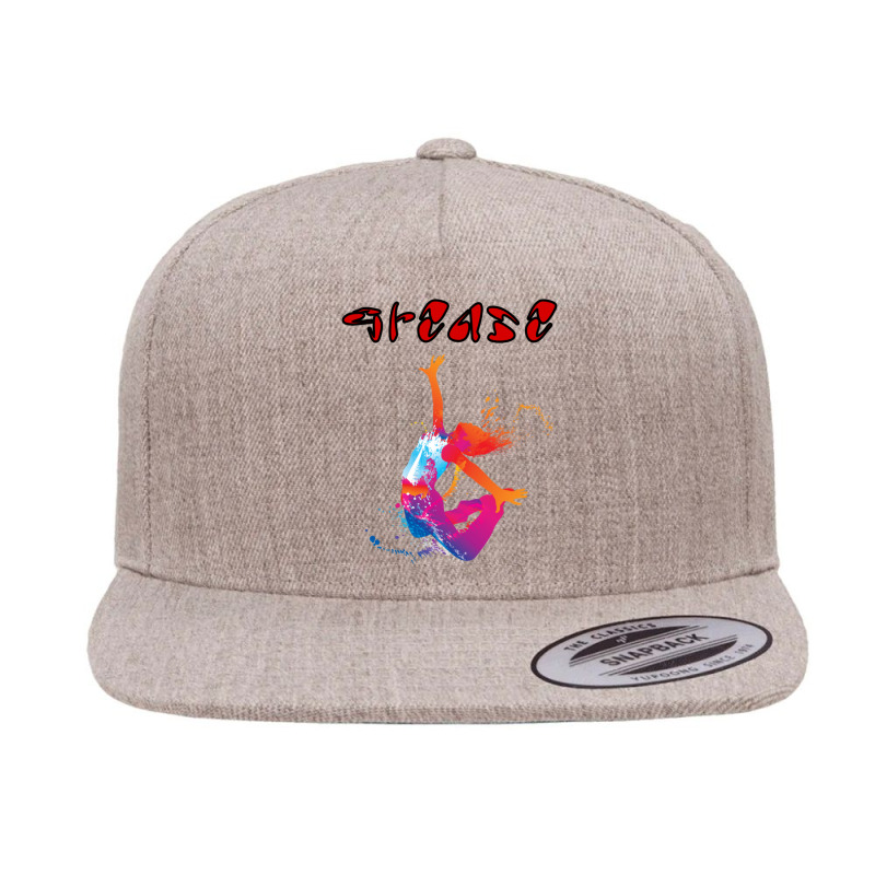 Grease Summer 5 panel snapback cap by cm-arts | Artistshot