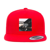 Berjalan Di Rel 5 Panel Snapback Cap | Artistshot