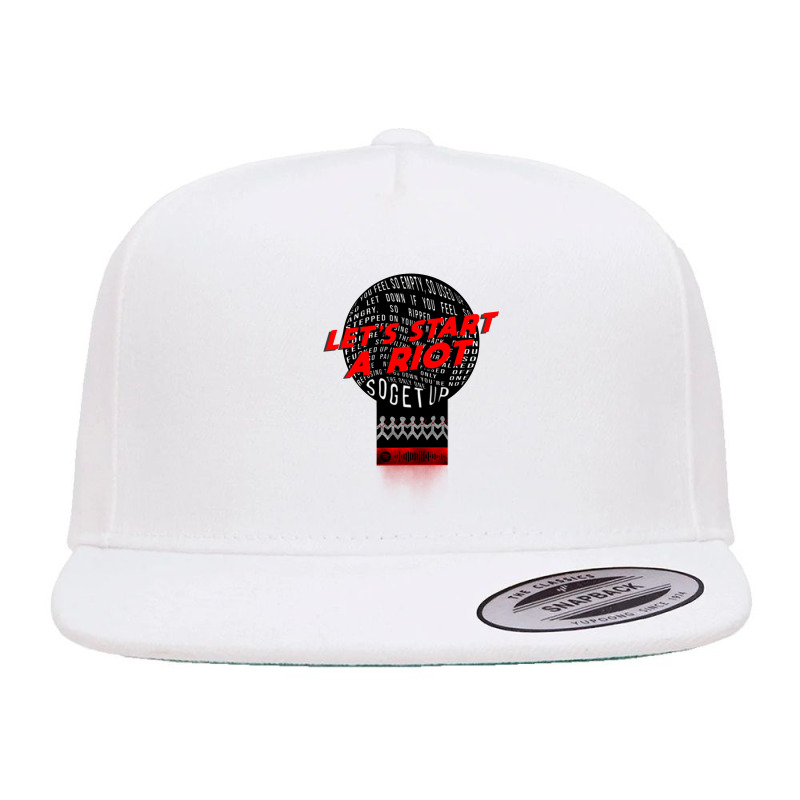 Let_s Start A Riot! Remastered 5 Panel Snapback Cap | Artistshot