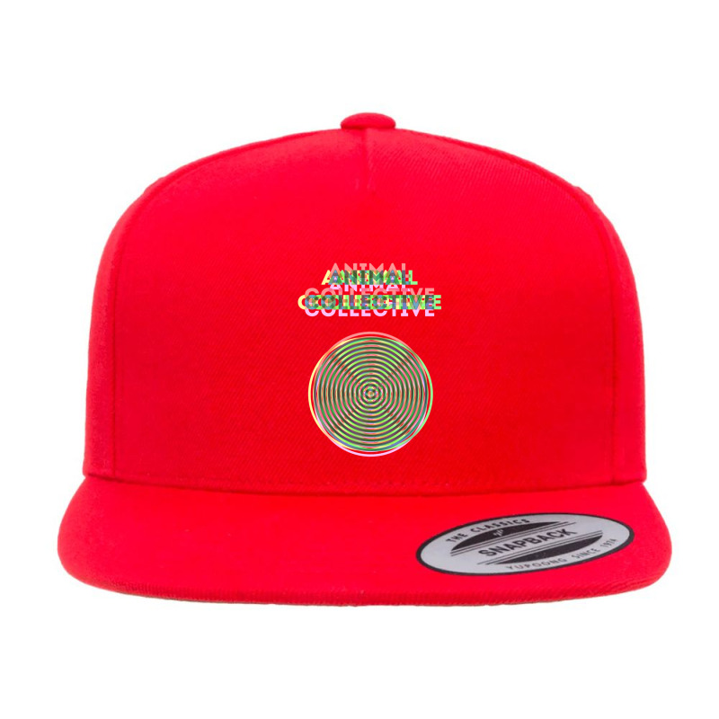 Animal Collective Psychedelic 5 panel snapback cap by JamesMccollough | Artistshot