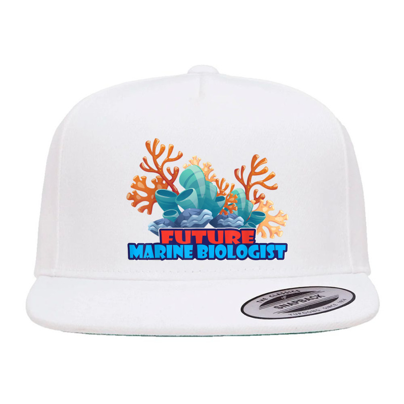 Future Marine Biologist Marine Biology 5 panel snapback cap by Prismatic | Artistshot