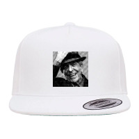 Leonard Cohen  Var3  High Quality  Original Digital Drawing By Aryan S 5 Panel Snapback Cap | Artistshot