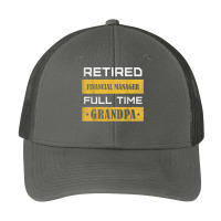 Mens Retired Financial Manager Full Time Grandpa T Shirt Pa Trucker Cap | Artistshot