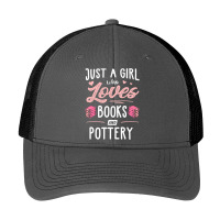 Just A Girl Who Loves Books And Pottery Gift Women Pa Trucker Cap | Artistshot