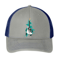 Offset Style Electric Guitar Polar White Color Pa Trucker Cap | Artistshot