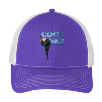 Gru Cool Dad Ice Letters Portrait Pa Trucker Cap | Artistshot