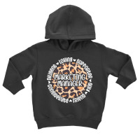 Marketing Manager T  Shirt Marketing Manager Appreciation T  Shirt Toddler Hoodie | Artistshot