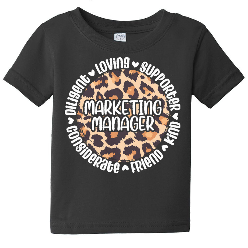 Marketing Manager T  Shirt Marketing Manager Appreciation T  Shirt Baby Tee by celebrityforth | Artistshot