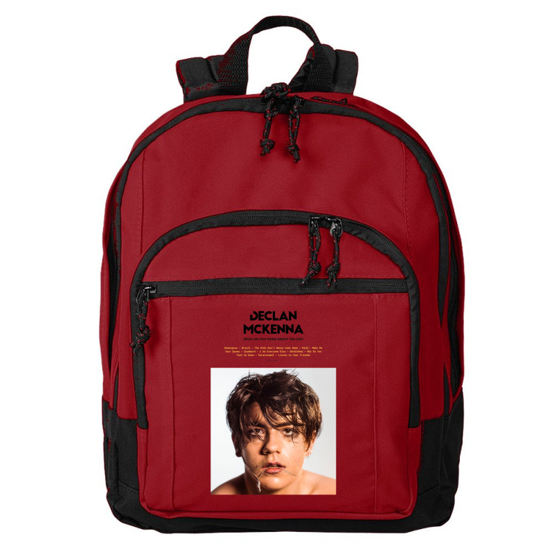 Declan Mckenna   Zeros (2020) Music Album Cover Basic Backpack | Artistshot