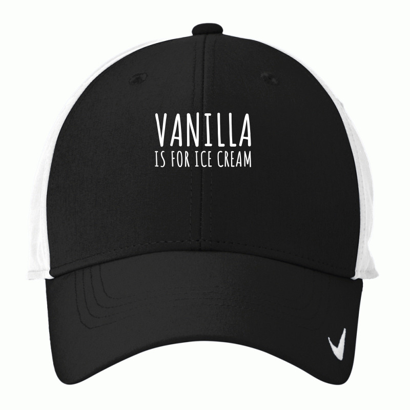 Vanilla Is For Ice Cream Swingers  Freaky Product T Shirt Nike Dri-FIT Cap by cm-arts | Artistshot