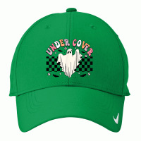 Under Cover Retro Hippie Funny Halloween Costume Cute Ghost Nike Dri-fit Cap | Artistshot