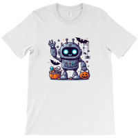 Cute Robot Halloween T-shirt | Artistshot