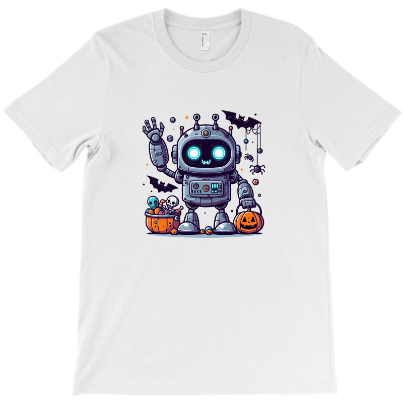 Cute Robot Halloween T-shirt | Artistshot