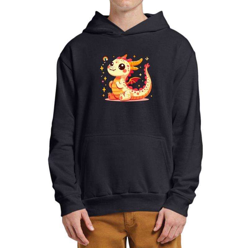 Funny Dragon Urban Pullover Hoodie | Artistshot