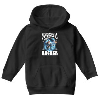 Magical Futuristic Archer Youth Hoodie | Artistshot