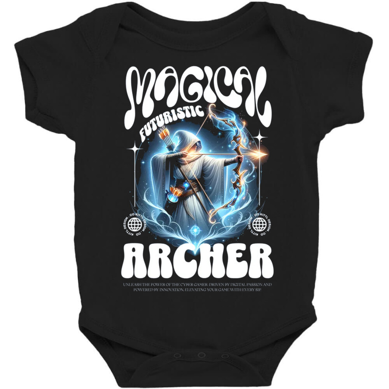 Magical Futuristic Archer Baby Bodysuit by New Nice Shirt | Artistshot