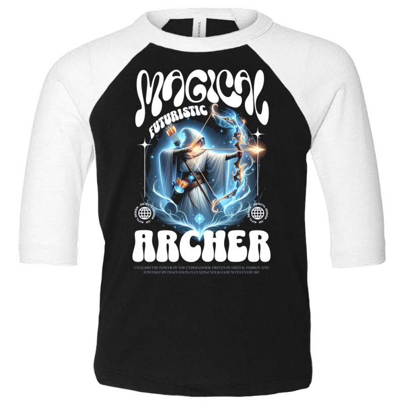 Magical Futuristic Archer Toddler 3/4 Sleeve Tee by New Nice Shirt | Artistshot