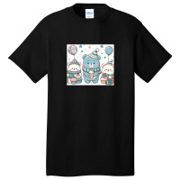 Happy Bear Basic T-shirt | Artistshot