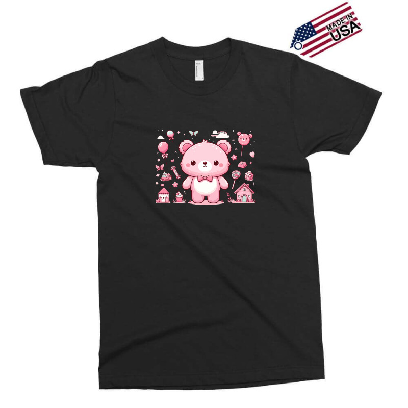 Pink Bear Exclusive T-shirt | Artistshot