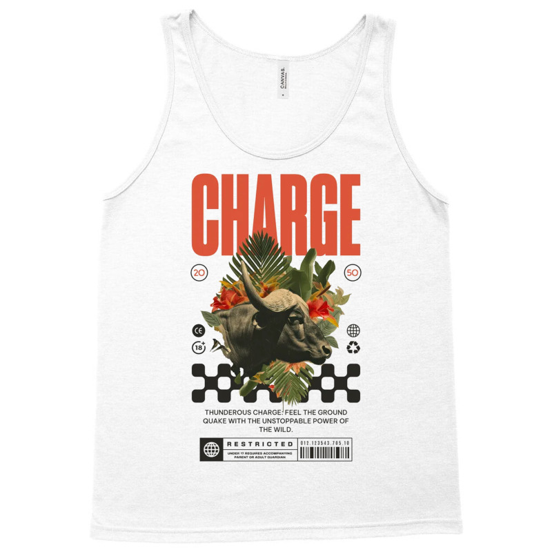 Thunderous Charge Tank Top by New Nice Shirt | Artistshot