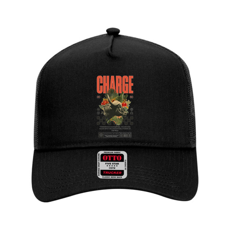 Thunderous Charge Mesh Back Trucker Hat by New Nice Shirt | Artistshot