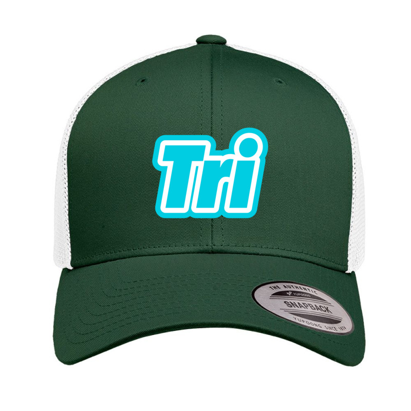 Triathlon Retro Trucker Cap by cm-arts | Artistshot