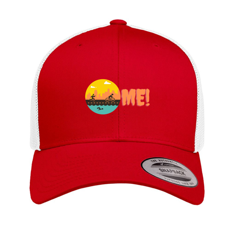 Tri Me ! Retro Trucker Cap by cm-arts | Artistshot