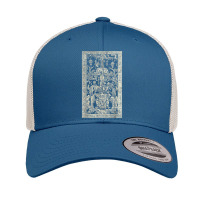 King Pakal's Spaceship Mayan Time Traveler Ancient Carving Retro Trucker Cap | Artistshot