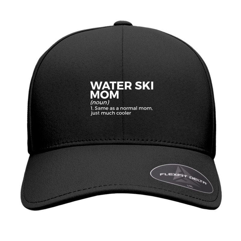 Water Ski Mom Definition Funny Waterskiing Tank Top Seamless Cap by cm-arts | Artistshot