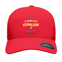 Christmas  Rather Be In Vermillion South Dakota T Shirt Seamless Cap | Artistshot