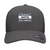 Straight Outta Database T Shirt Seamless Cap | Artistshot